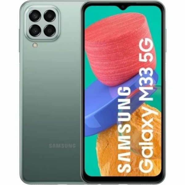 Smartphone Samsung Galaxy M33 6GB/ 128GB/ 6.6"/ 5G/ Verde