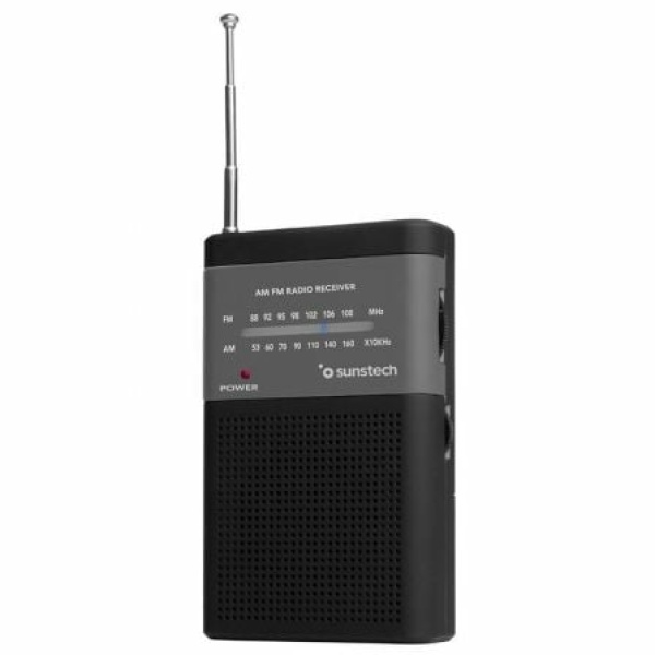 Radio Portátil Sunstech RPS42BK/ Negra