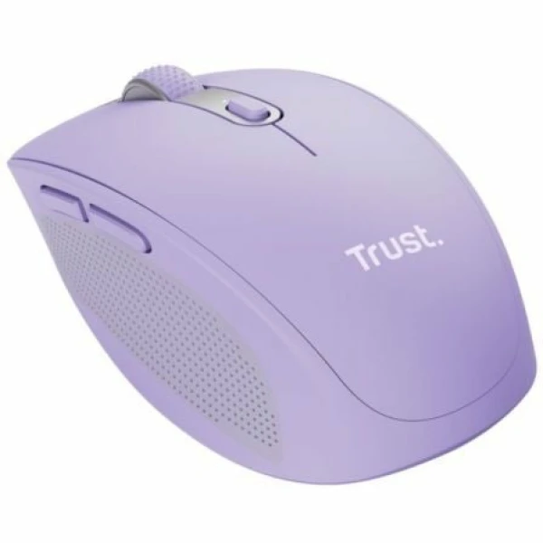 Ratón Inalámbrico por Bluetooth Trust Ozaa Compact Wireless/ Batería recargable/ Hasta 3200 DPI/ Morado - Imagen 2