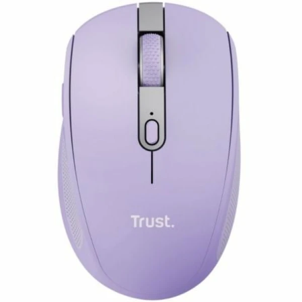 Ratón Inalámbrico por Bluetooth Trust Ozaa Compact Wireless/ Batería recargable/ Hasta 3200 DPI/ Morado - Imagen 3