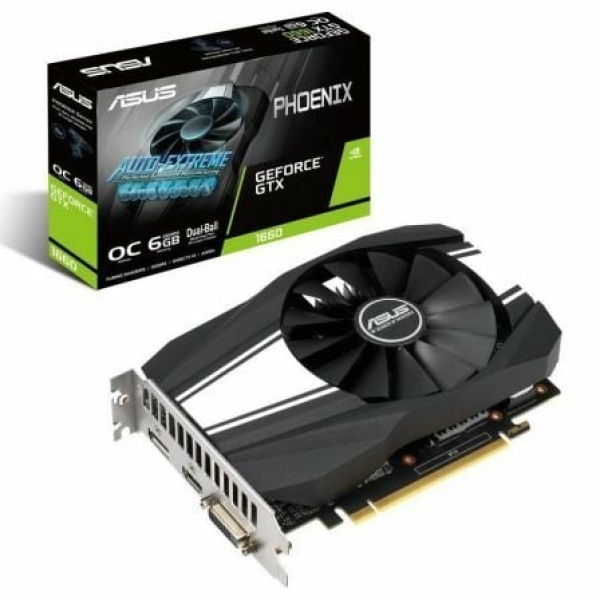 Tarjeta Gráfica Asus Phoenix GeForce GTX 1660 OC/ 6GB GDDR5