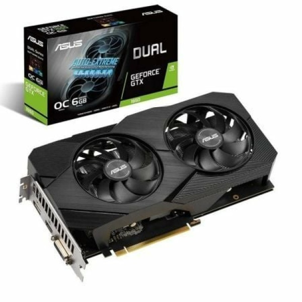 Tarjeta Gráfica Asus Dual GeForce GTX 1660 EVO OC Edition/ 6GB GDDR5