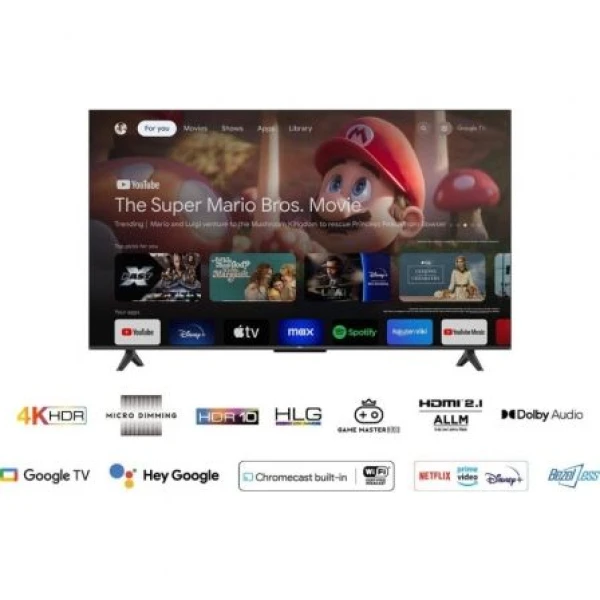 Televisor TCL 55P61B 55"/ Ultra HD 4K/ Smart TV/ WiFi - Imagen 3