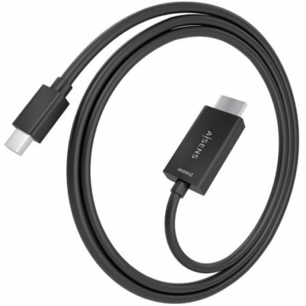 Cable Conversor Aisens A125-0887/ Mini DisplayPort Macho - HDMI Macho/ 1.5m/ Negro - Imagen 2