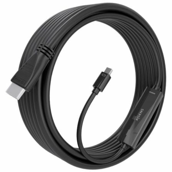 Cable Conversor Aisens A125-0890/ Mini DisplayPort Macho - HDMI Macho/ 5m/ Negro - Imagen 2