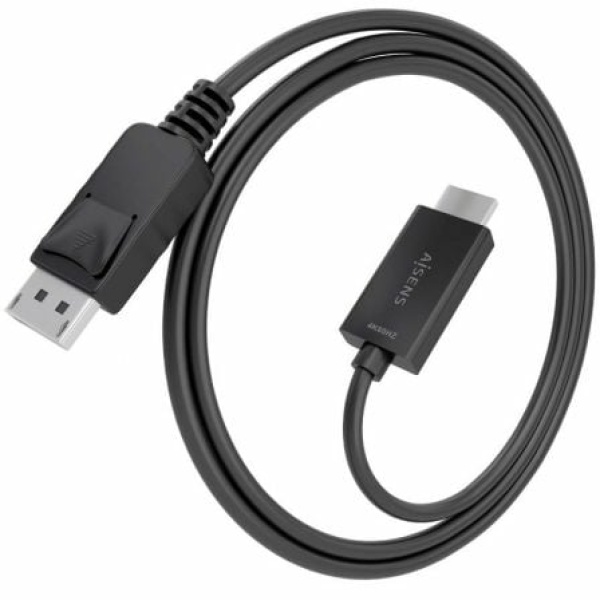 Cable Conversor Aisens A125-0893/ Displayport Macho - HDMI Macho/ 1.5m/ Negro - Imagen 2