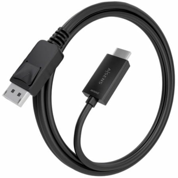 Cable Conversor Aisens A125-0894/ Displayport Macho - HDMI Macho/ 2m/ Negro - Imagen 2