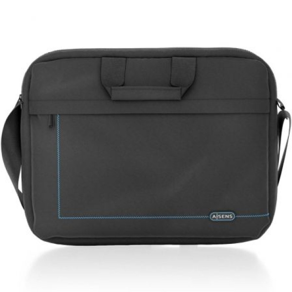 Maletín Aisens ASBG-BC022-BK para Portátiles hasta 15.6"/ Negro