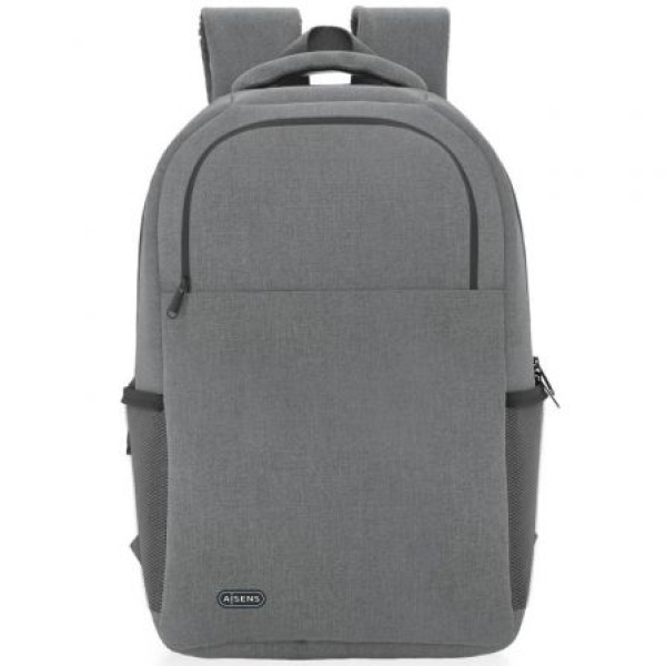 Mochila Aisens Premium ASBG-BP083-GR para Portátiles hasta 15.6"/ Gris