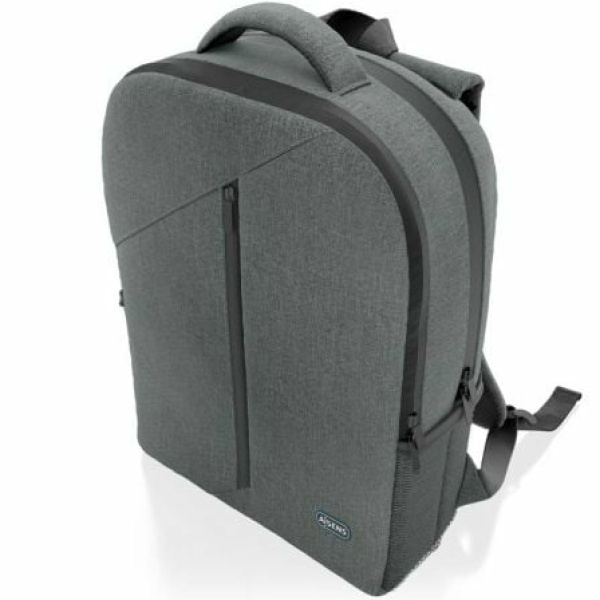 Mochila Aisens Premium ASBG-BP084-GR para Portátiles hasta 15.6"/ Gris - Imagen 2