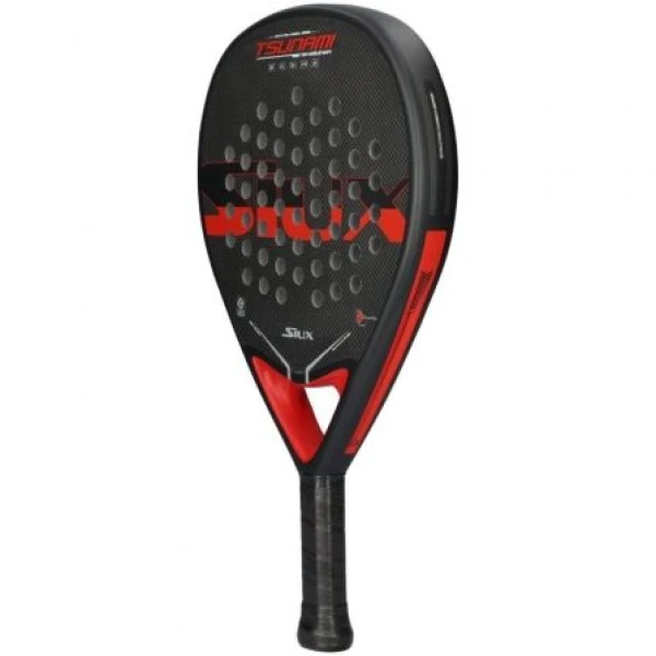 Pala de Pádel Siux Tsunami Revolution/ Roja y Negra - Imagen 2