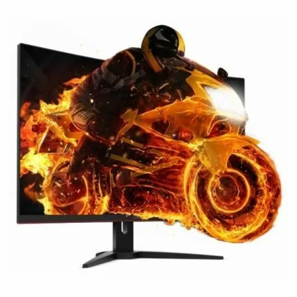 Monitor Gaming Curvo AOC C32G1 31.5"/ Full HD/ Negro