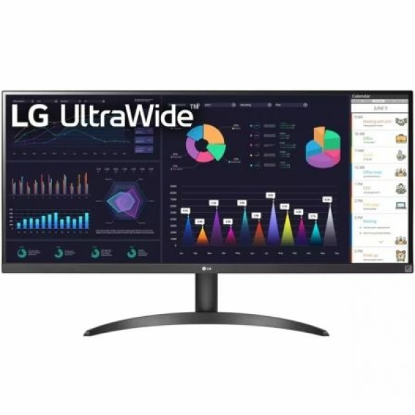 Monitor Profesional Ultrapanorámico LG 34WQ500-B 34"/ WFHD/ Negro