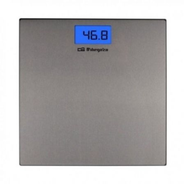 Báscula de Baño Orbegozo PB-2222 A/ Hasta 150kg/ Gris