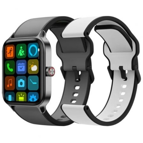 Smartwatch SPC Smartee Duo Pro 9653N/ Notificaciones/ Frecuencia Cardíaca/ GPS/ Negro/ Incluye Correa Extra - Imagen 2