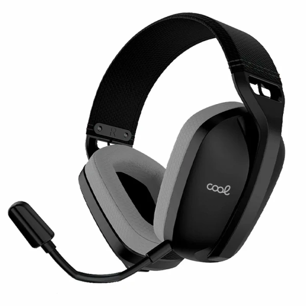 COOL AURICULARES STEREO PC / PS4 / PS5 NEGRO (3 EN 1: WIRELESS / BLUETOOTH / JACK) NEWTON