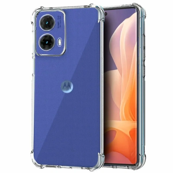 COOL CARCASA MOTOROLA MOTO G85 5G ANTISHOCK TRASPARENTE