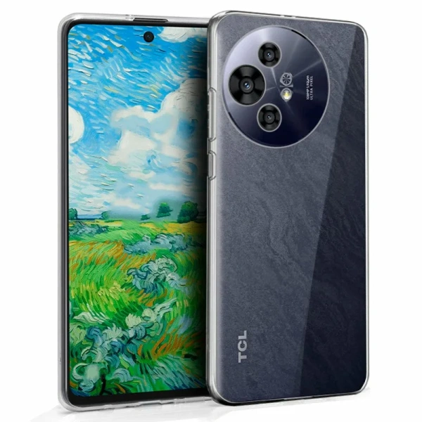 COOL FUNDA SILICONA TCL 50 NXTPAPER 5G / 50 PRO NXTPAPER 5G (TRANSPARENTE)