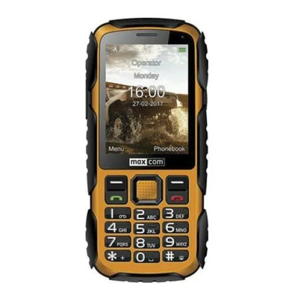 MAXCOM MM920L RUGERIZADO  2,8" 2MPX  2G YELLOW