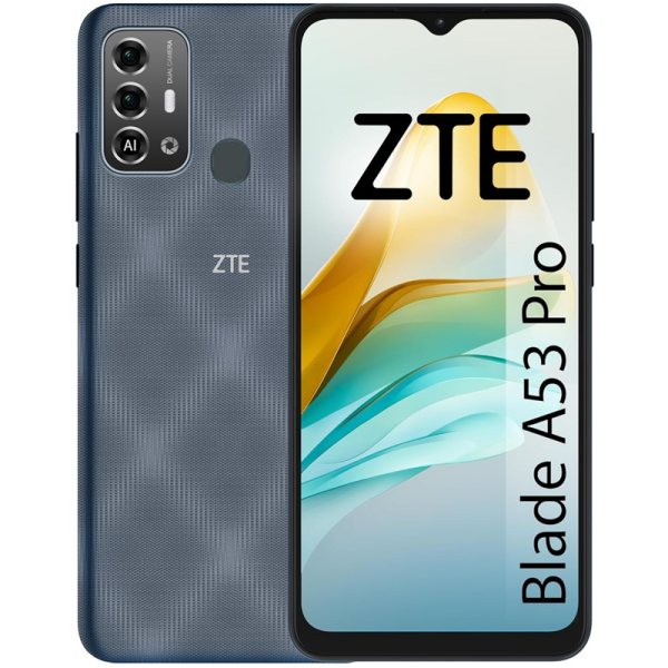 ZTE BLADE A53 PRO 6,52" HD+ 4+3GB/64GB 5MP/13MP MIDNIGHT BLUE.