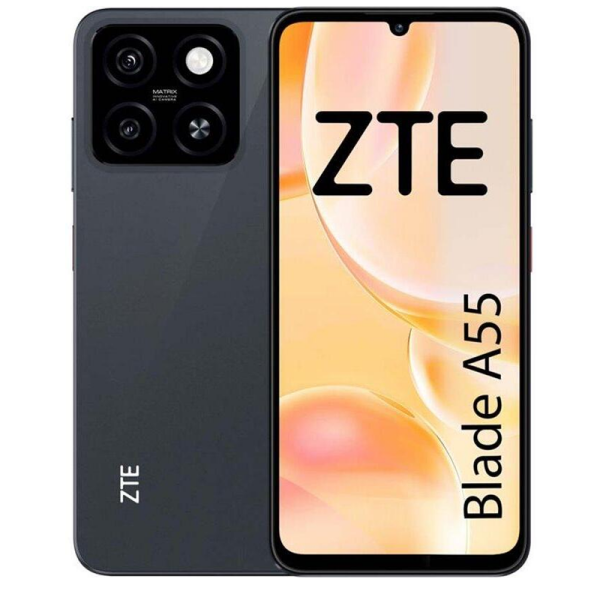 ZTE BLADE A55 6,75" HD+ 4+8GB/64GB 5MP/13MP BLACK OP