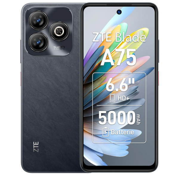 ZTE BLADE A75 6,6" HD+ 4+10GB/256GB 8MP/50MP BLACK