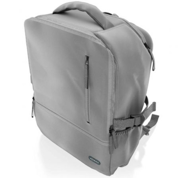 Mochila Aisens ASBG-BP087-GR para Portátiles hasta 15.6"/ Impermeable/ Gris - Imagen 2