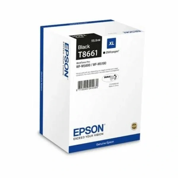 Cartucho de Tinta Original Epson T8661 XL Alta Capacidad/ Negro