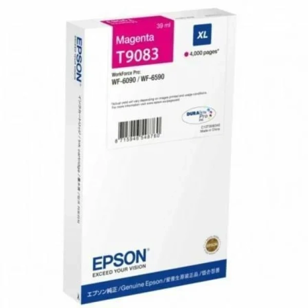 Cartucho de Tinta Original Epson T9083 XL Alta Capacidad/ Magenta