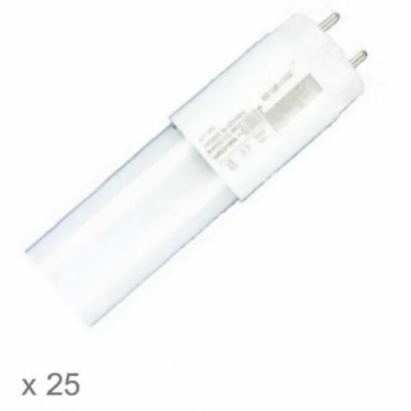 Tubo LED Iglux TLS-25150-F/ 150cm/ Potencia 25W/ 2400 Lúmenes/ 6500ºK/ Pack de 25 uds