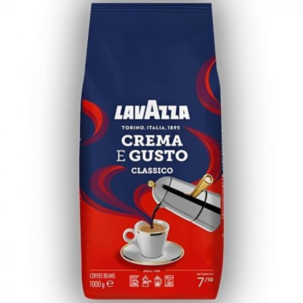 Café en Grano Lavazza Crema e Gusto Clásico/ 1Kg