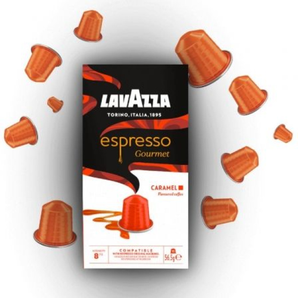 Cápsula Lavazza Espresso Gourmet Caramel para cafeteras Nespresso/ Caja de 10 - Imagen 2