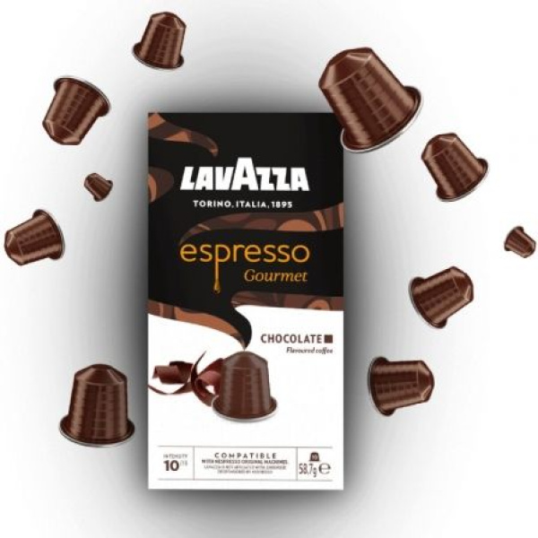 Cápsula Lavazza Espresso Gourmet Chocolate para cafeteras Nespresso/ Caja de 10 - Imagen 3