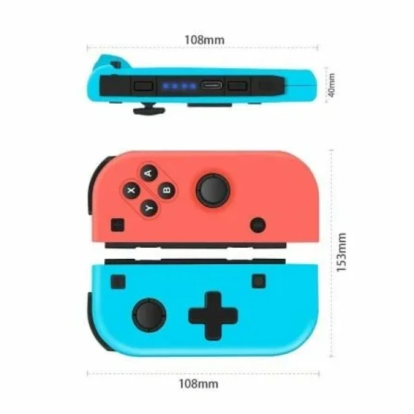 Mandos Inalámbricos Nintendo Joy-Con para Nintendo Switch/ Rojo y Azul - Imagen 3