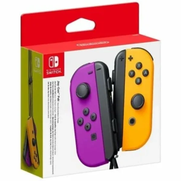 Mandos Inalámbricos Nintendo Joy-Con para Nintendo Switch/ Lila y Naranja Neón - Imagen 2