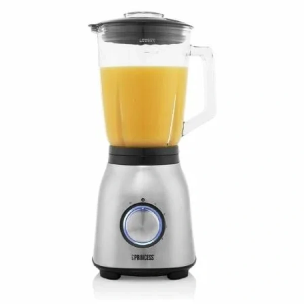 Batidora de vaso Princess 212091/ 1000W/ 4 Velocidades/ Capacidad 1.5L