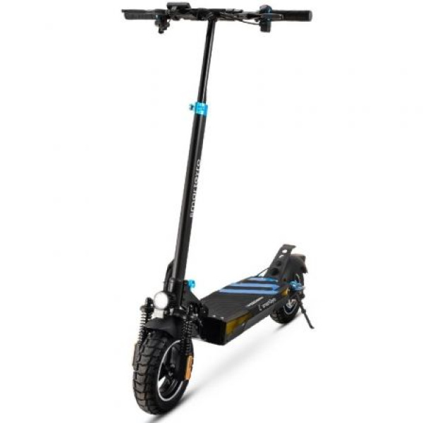 Patinete Eléctrico SmartGyro Speedway Certificado/ Motor 800W/ Ruedas 10"/ 25km/h /Autonomía 50km/ Negro y Azul