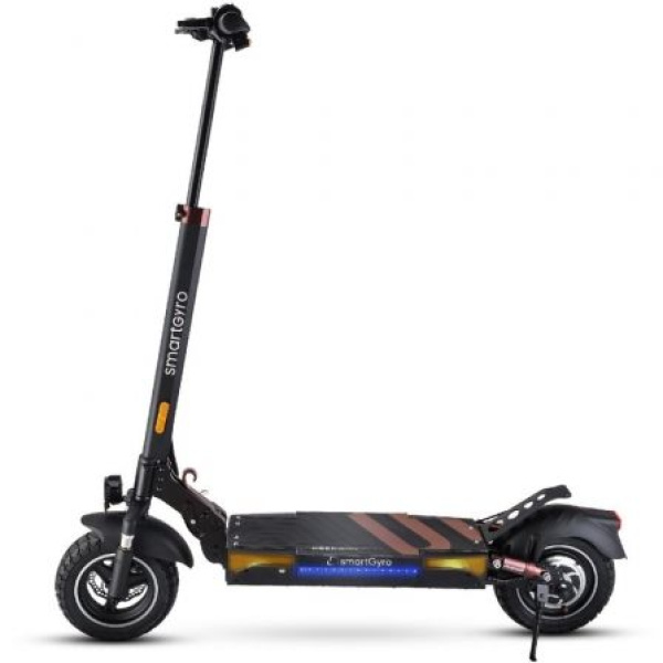 Patinete Eléctrico SmartGyro Speedway Pro Certificado/ Motor 1000W/ Ruedas 10"/ 25km/h /Autonomía 60km/ Negro y Azul - Imagen 2