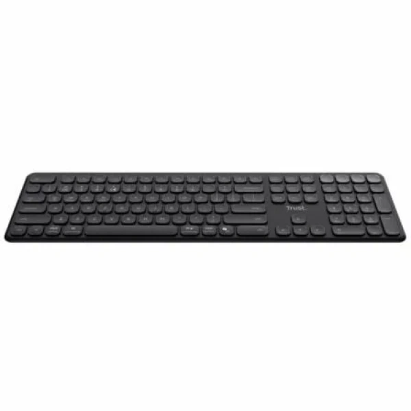 Teclado Compacto Inalámbrico por Bluetooth Trust Vaiya/ Negro - Imagen 2