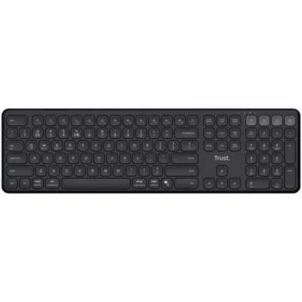 Teclado Compacto Inalámbrico por Bluetooth Trust Vaiya/ Negro - Imagen 3