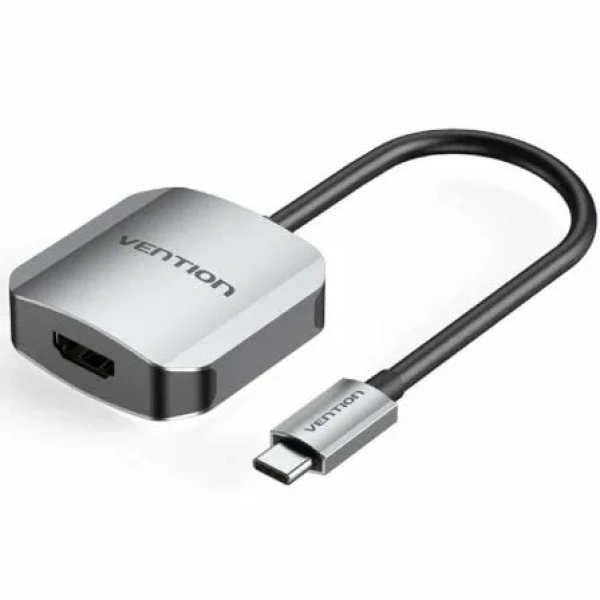 Conversor Vention TDEHB/ USB Tipo-C Macho - HDMI Hembra/ 15cm/ Plata