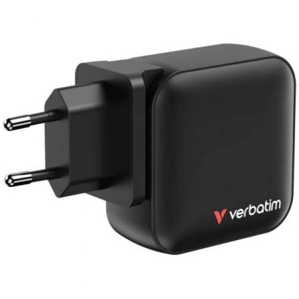 Cargador de Pared Universal Verbatim Mini GaN Wall Charger/ 3xUSB Tipo-C/ 1xUSB/ 100W - Imagen 2