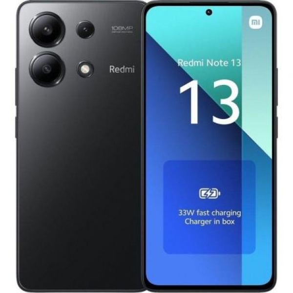 Smartphone Xiaomi Redmi Note 13 8GB/ 512GB/ 6.67"/ Negro