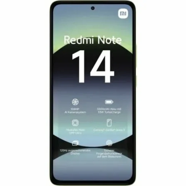 Smartphone Xiaomi Redmi Note 14 6GB/ 128GB/ 6.67"/ Verde