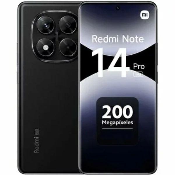 Smartphone Xiaomi Redmi Note 14 Pro 12GB/ 512GB/ 6.67"/ 5G/ Negro Medianoche