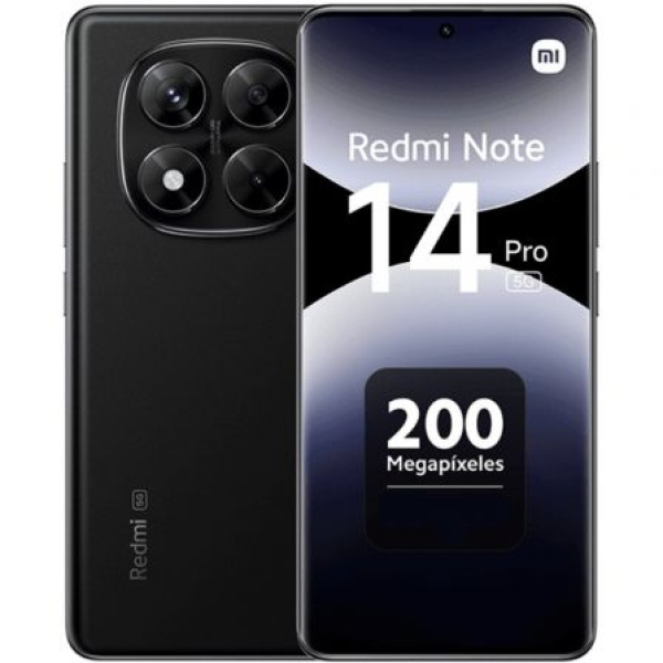 Smartphone Xiaomi Redmi Note 14 Pro 8GB/ 256GB/ "/ 5G/ Negro Medianoche