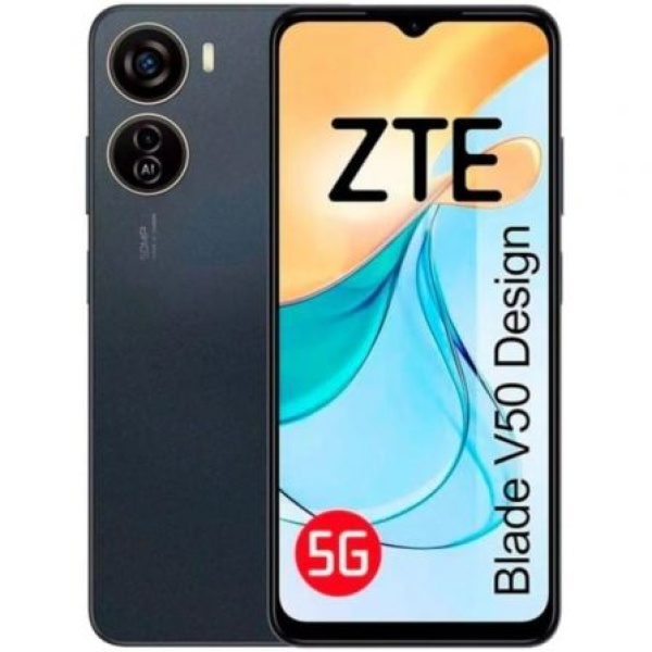 Smartphone ZTE Blade V50 Design 4GB/ 128GB/ 6.6"/ 5G/ Negro