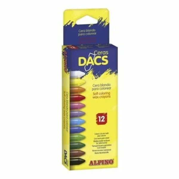 Ceras Blandas Alpino Dacs/ 12 unidades