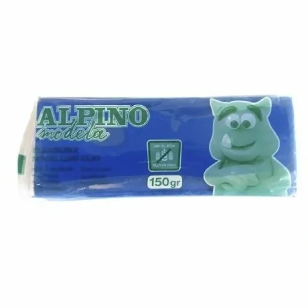 Plastilina Alpino Modela/ 150g/ Azul