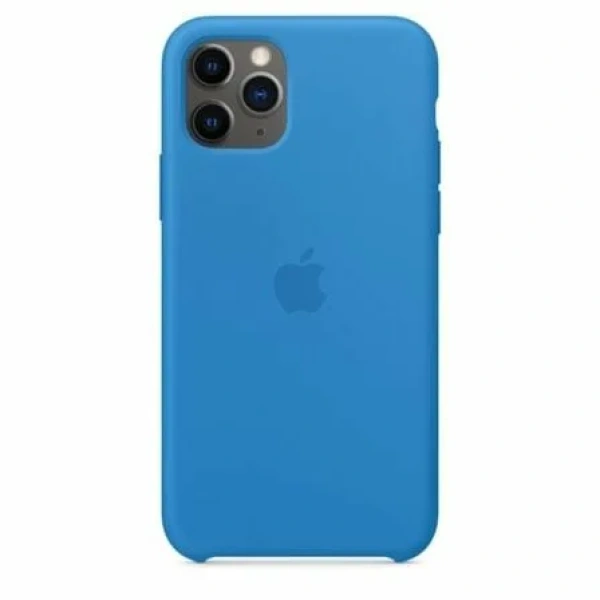 FUNDA APPLE IPHONE 11 PRO SILICONE CASE - AZUL SURFERO